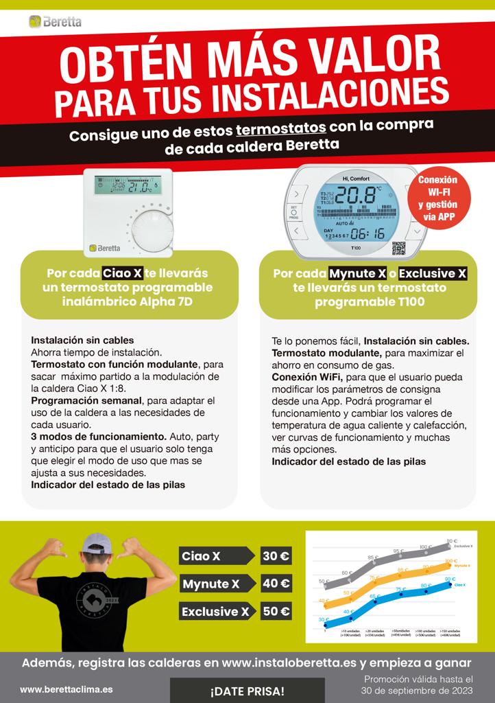 BERETTA TERMOSTATO REGALO